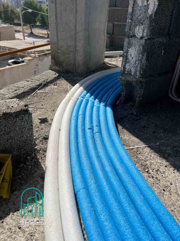 عملیات برق و آب ساختمان